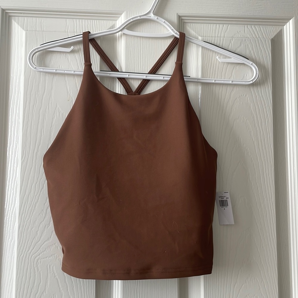 Brown Old Navy Work Out Tank